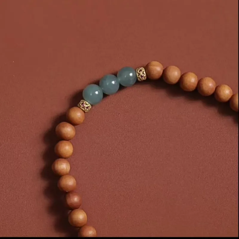 Is Here Barbie Sandalwood Bracelets Unisex-3