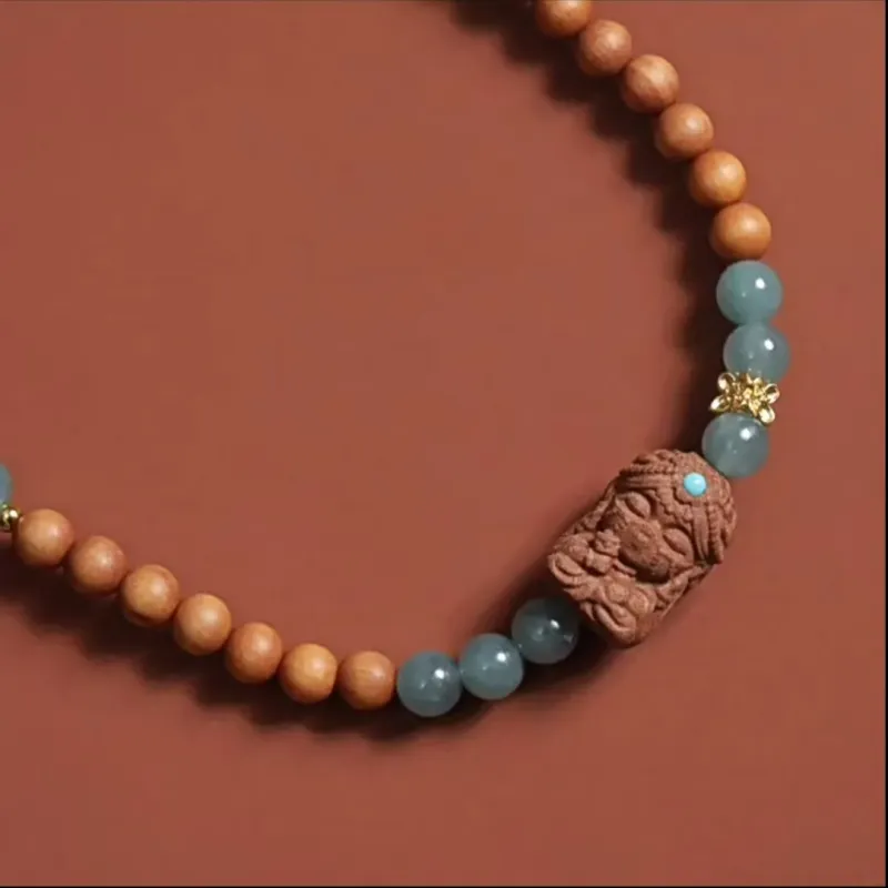 Is Here Barbie Sandalwood Bracelets Unisex-1