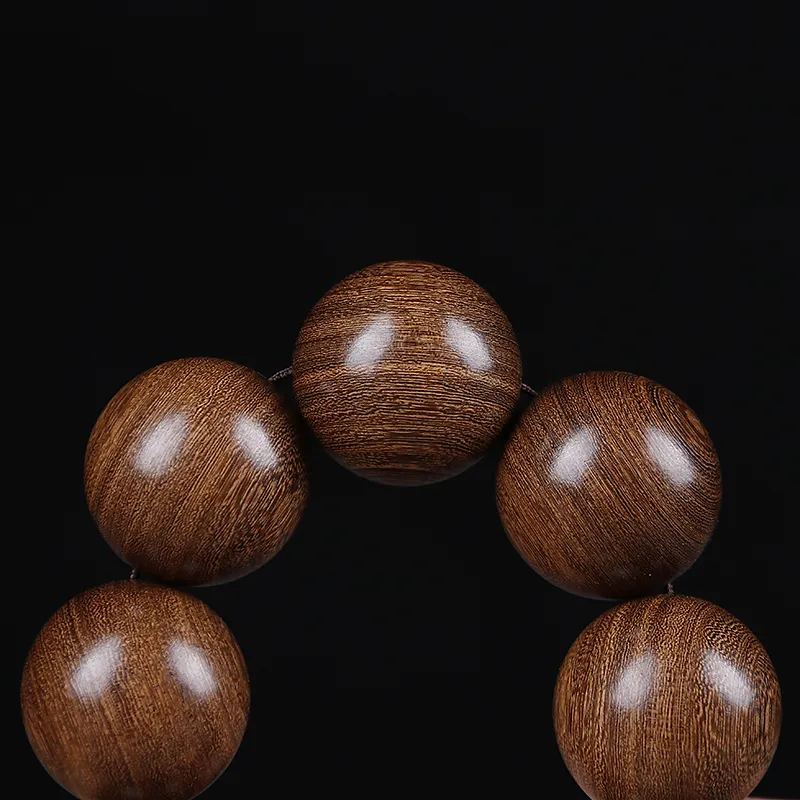 Is Here Golden Sandalwood Bracelets Unisex-5