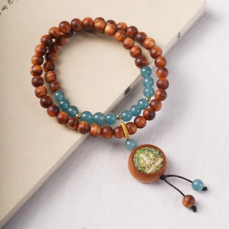 Is here Wooden Bracelets Unisex-4