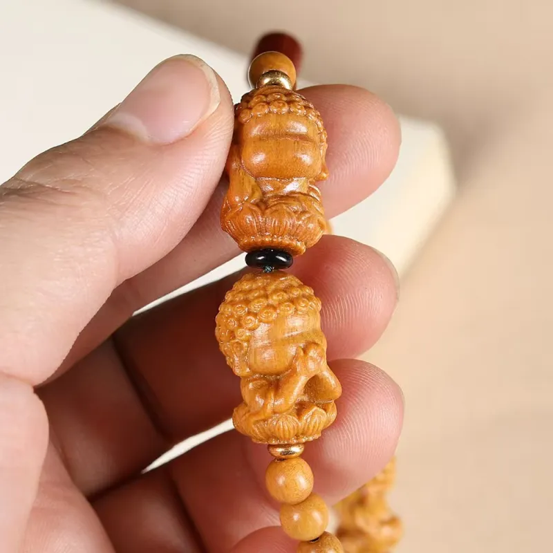 Is Here Sandalwood Pendants Unisex-4