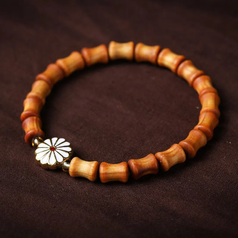 Is here Wooden Bracelets Unisex-2