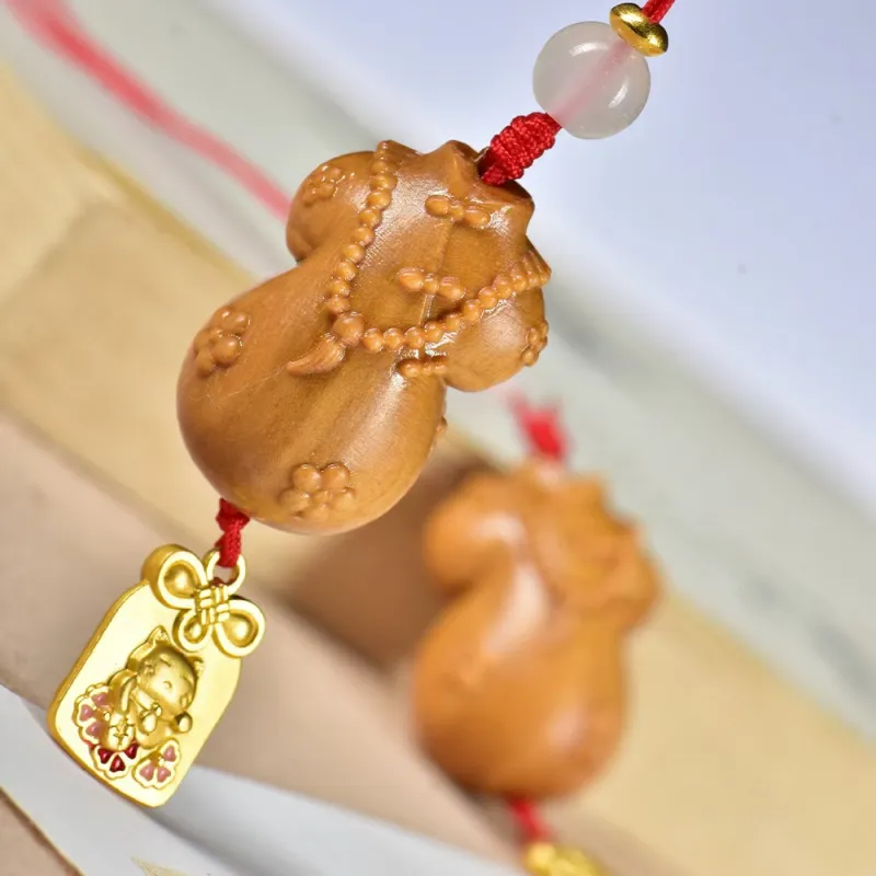 Is Here Sandalwood Pendants Unisex-4