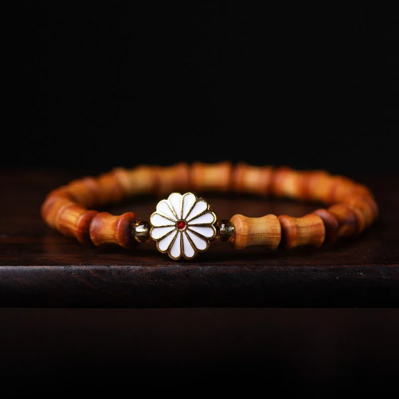Is here Wooden Bracelets Unisex-3