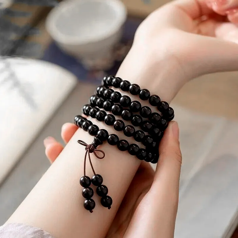 Is Here Sandalwood Bracelets Unisex-7
