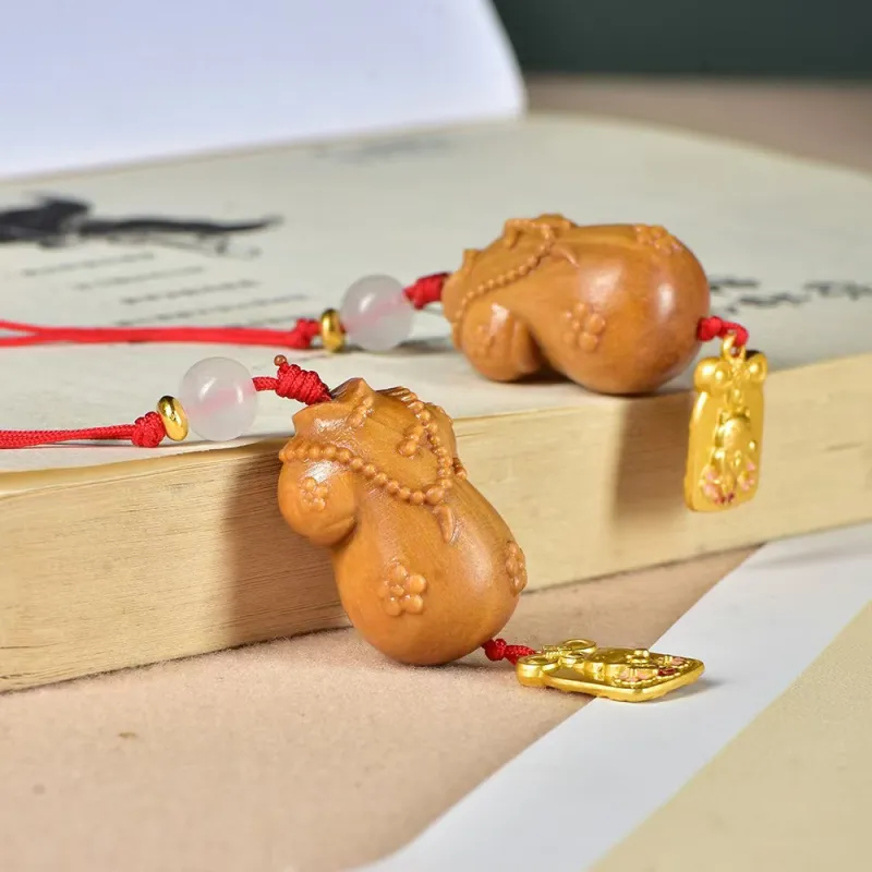 Is Here Sandalwood Pendants Unisex-3