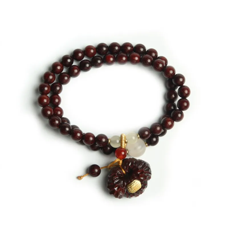 Is Here Bloodwood Bracelets Unisex-3