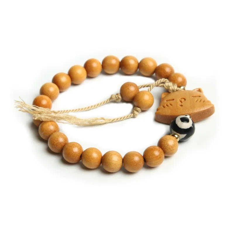 Is Here Barbie Sandalwood Bracelets Unisex-2