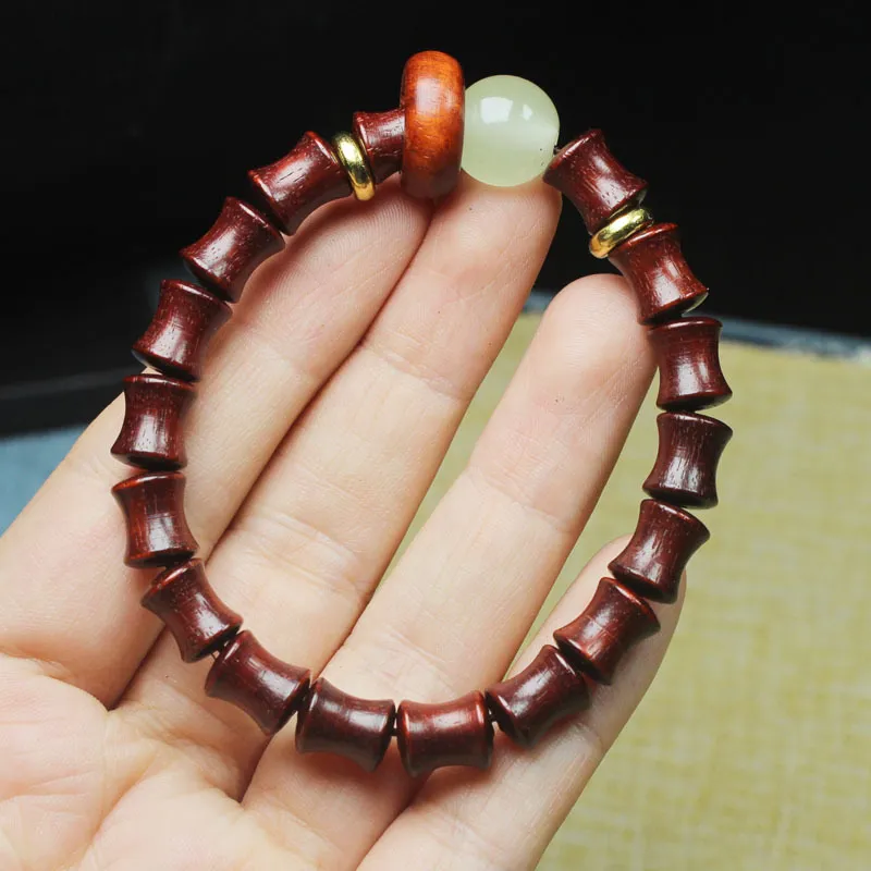 Is Here Bloodwood Bracelets Unisex-1