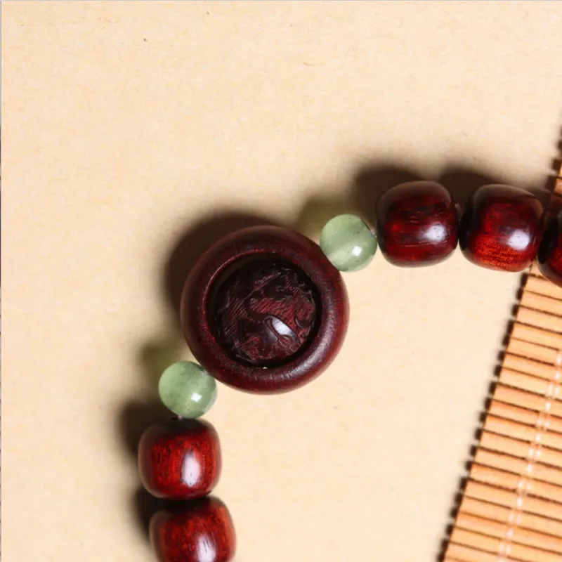 Is Here Bloodwood Bracelets Unisex-1