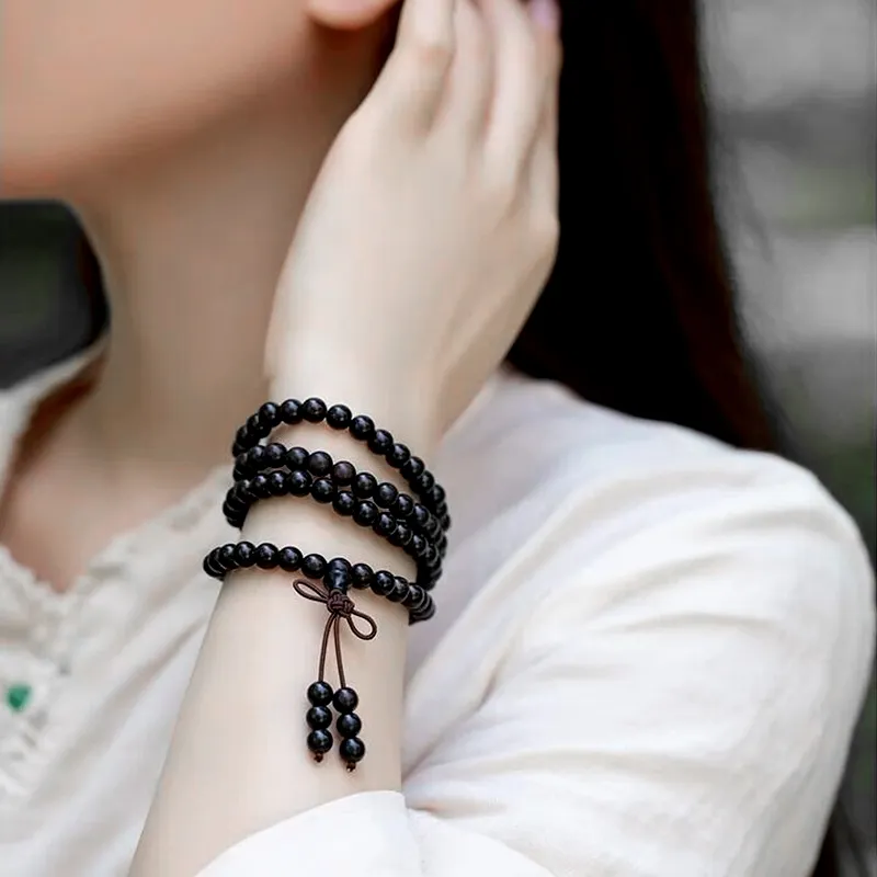 Is Here Sandalwood Bracelets Unisex-6
