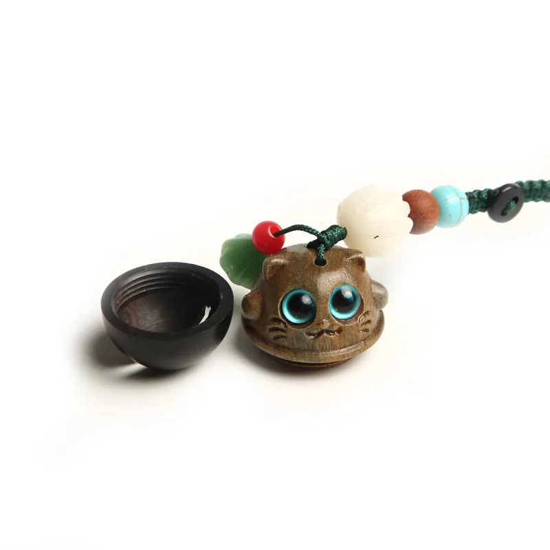 Is Here Green Sandalwood Pendants Unisex-1