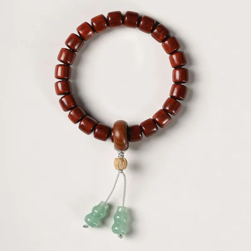 Is Here Pterocarpus Bracelets Unisex-3