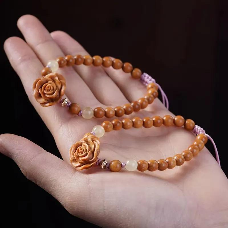 Is Here Barbie Sandalwood Bracelets Unisex-4