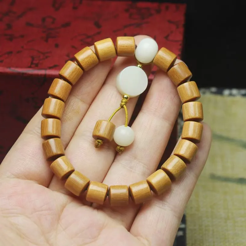 Is Here Barbie Sandalwood Bracelets Unisex-3