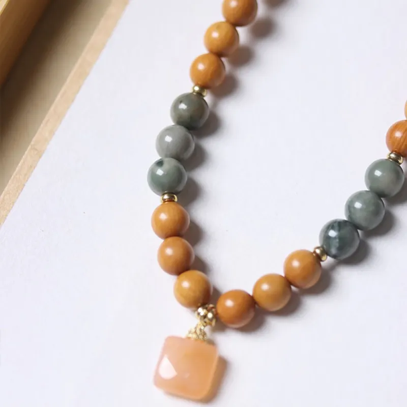 Is Here Barbie Sandalwood Bracelets Unisex-1