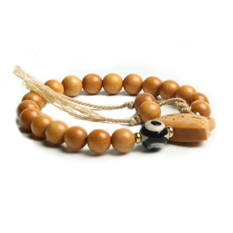 Is Here Barbie Sandalwood Bracelets Unisex-3