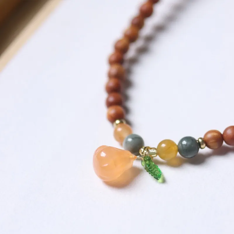 Is Here Thuja Wooden Bracelets Unisex-3