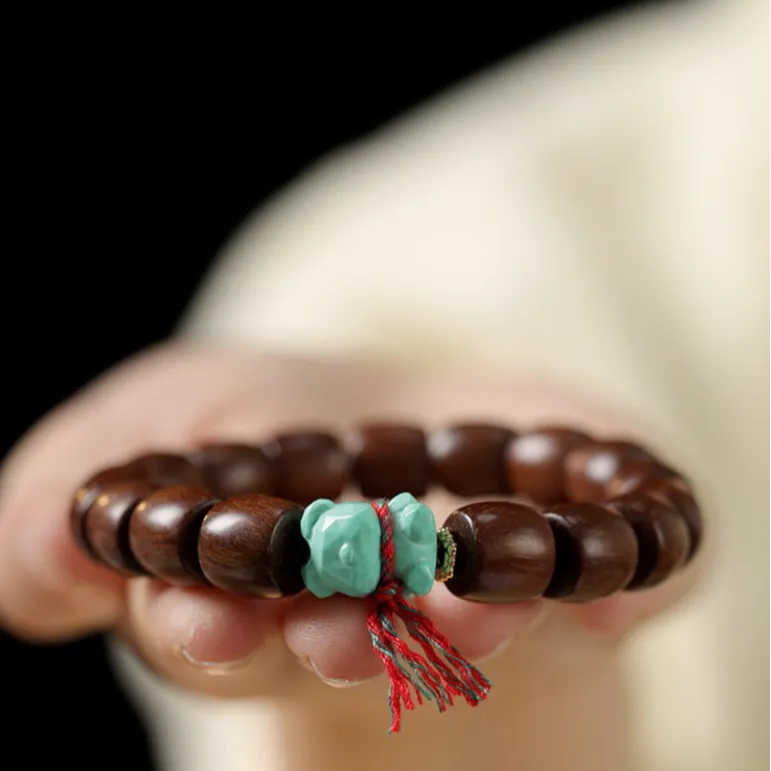 Is Here Tribute Wood Bracelets Unisex-3