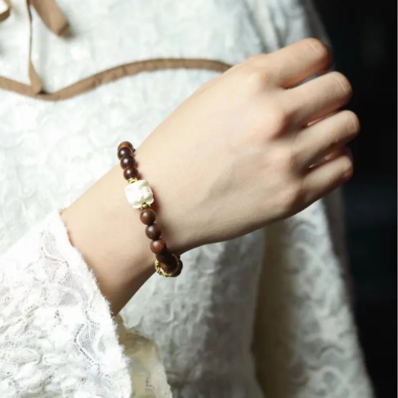 Is Here Padauk Bracelets Unisex-3