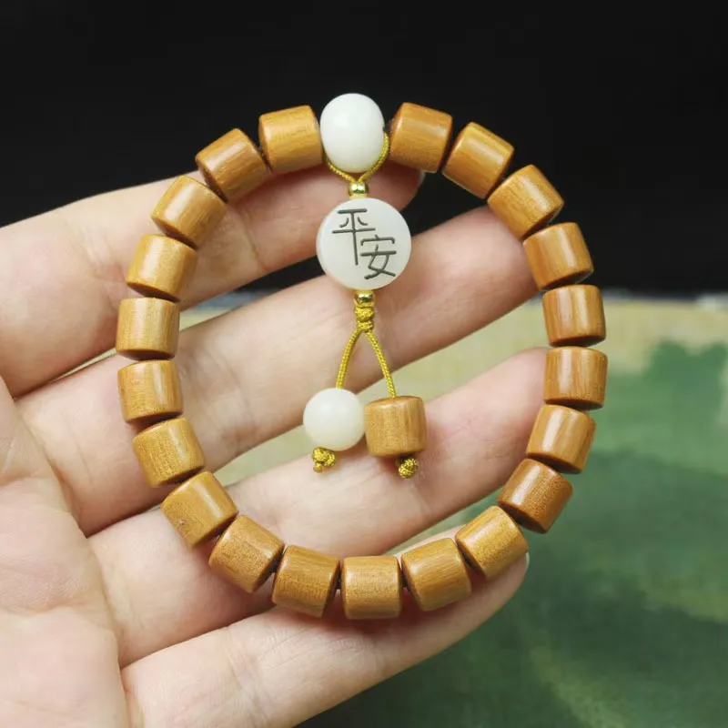 Is Here Barbie Sandalwood Bracelets Unisex-4