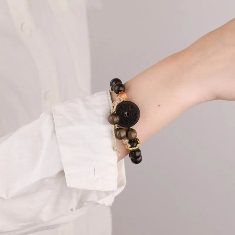 Is Here Bogwood Bracelets Unisex-4