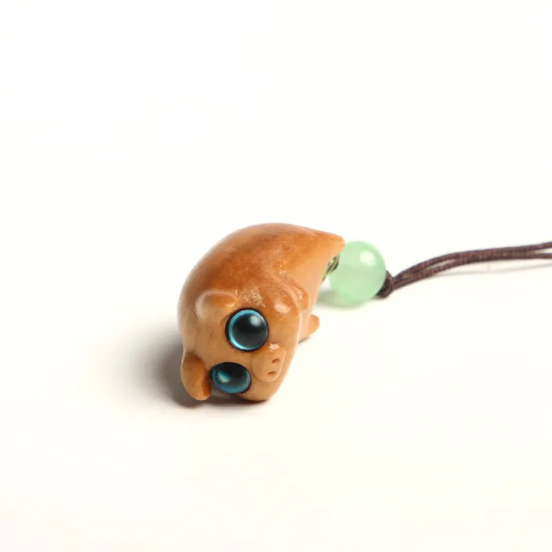 Is Here Sandalwood Pendants Unisex-3