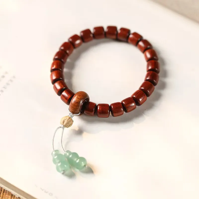 Is Here Pterocarpus Bracelets Unisex-2