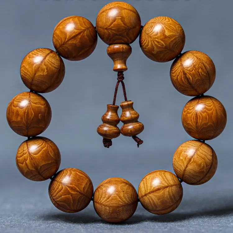 Is Here Zabelia Biflora Wooden Bracelets Men's-4
