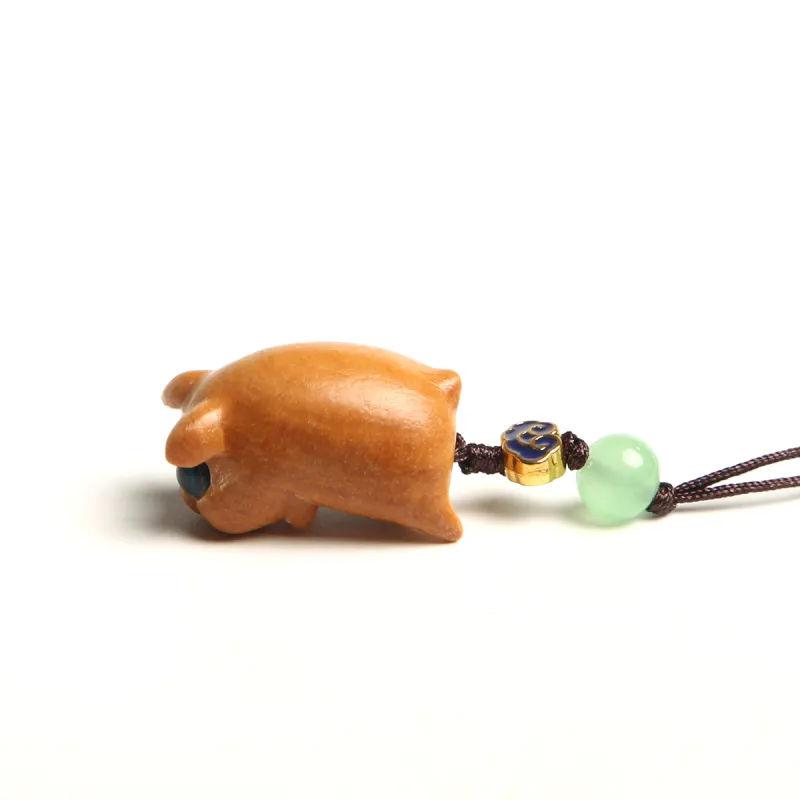 Is Here Sandalwood Pendants Unisex-1