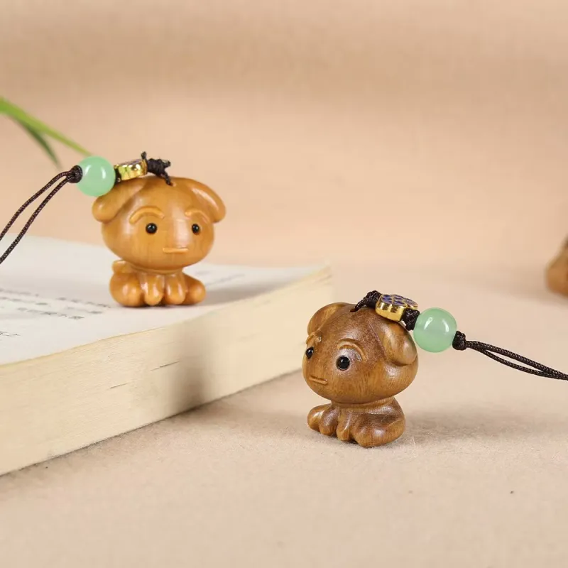 Is Here Sandalwood Pendants Unisex-4