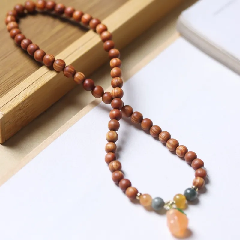 Is Here Thuja Wooden Bracelets Unisex-2