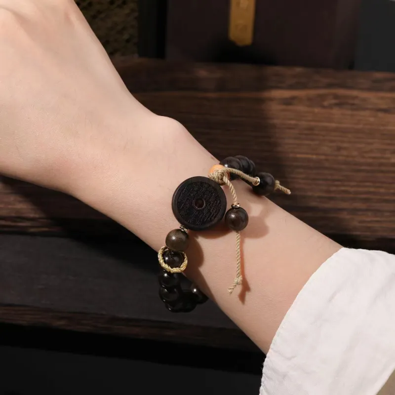 Is Here Bogwood Bracelets Unisex-5