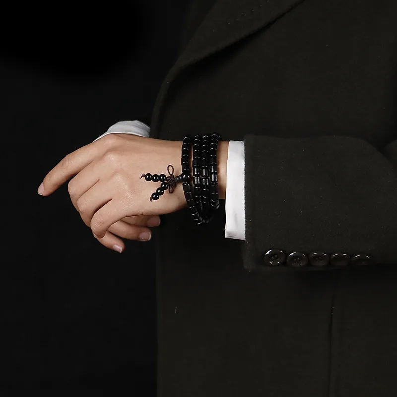 Is here Wooden Bracelets Unisex-4