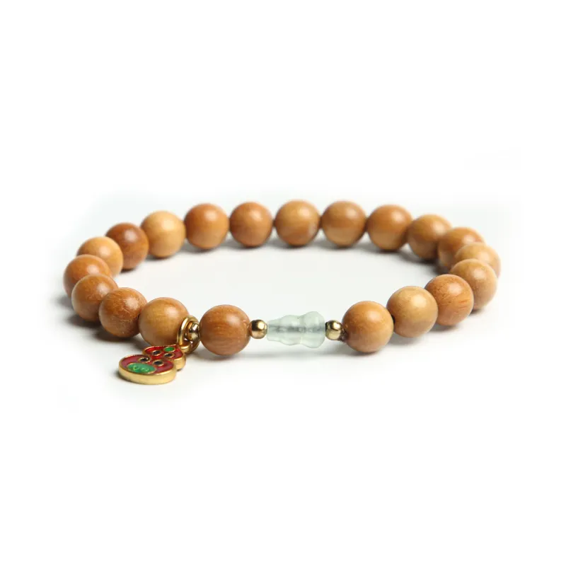 Is Here Barbie Sandalwood Bracelets Unisex-1