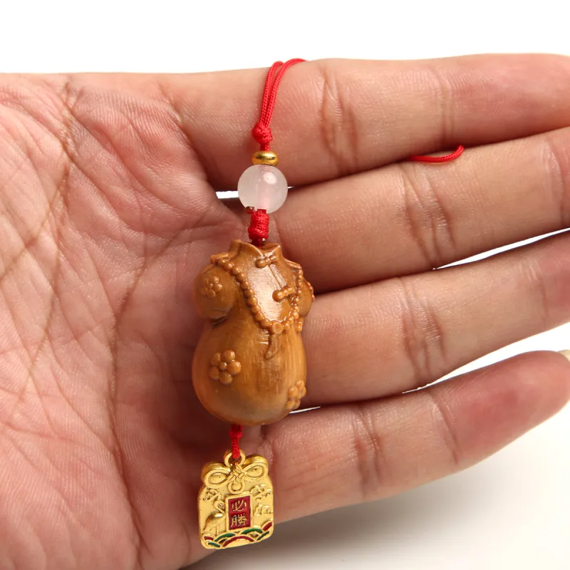 Is Here Sandalwood Pendants Unisex-5