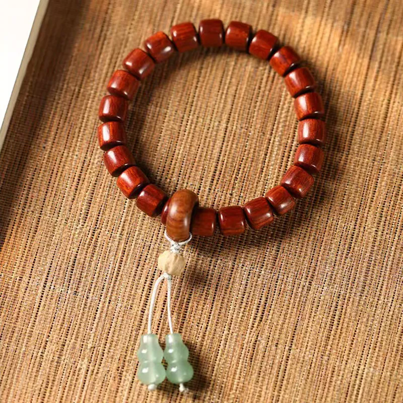 Is Here Pterocarpus Bracelets Unisex-5