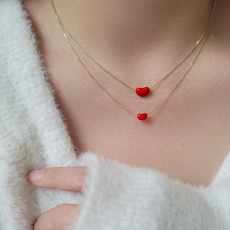ANNAYA 9K Gold Necklaces Unisex-3