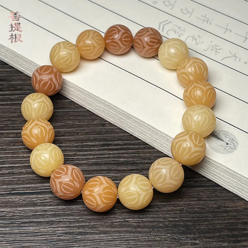 Baoshengxiang Bodhi Root Bracelets Unisex-2