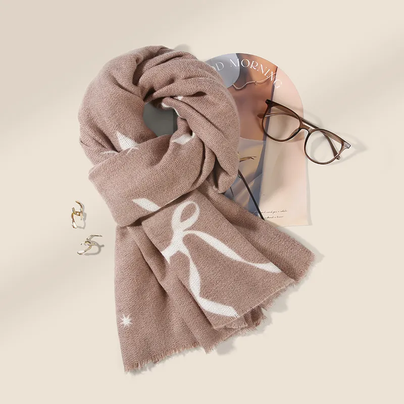 CACUSS Junior Knit Scarves Women's-3