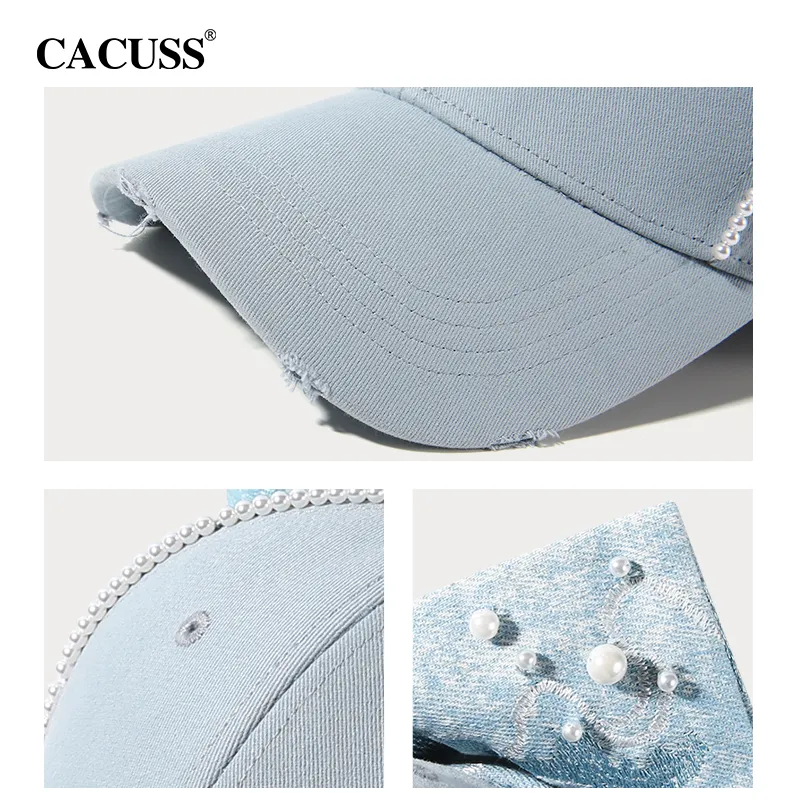 CACUSS Junior Cotton Baseball Caps Women's-5