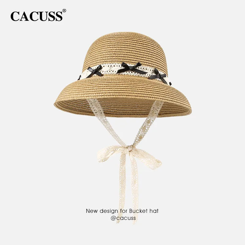 CACUSS Junior Polyester Straw Hat Women's-3