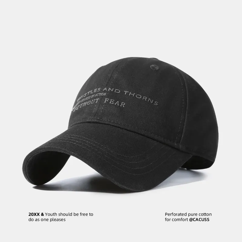 CACUSS Junior Cotton Baseball Caps Unisex-1