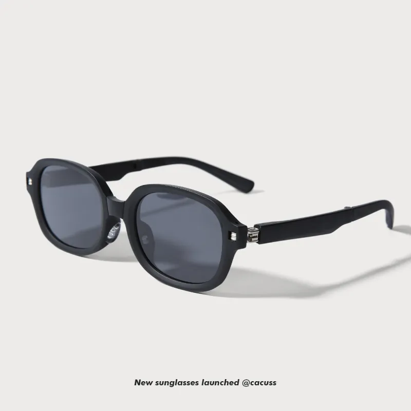 CACUSS Junior TR/Memory Plastic Oval Sunglasses Unisex-16