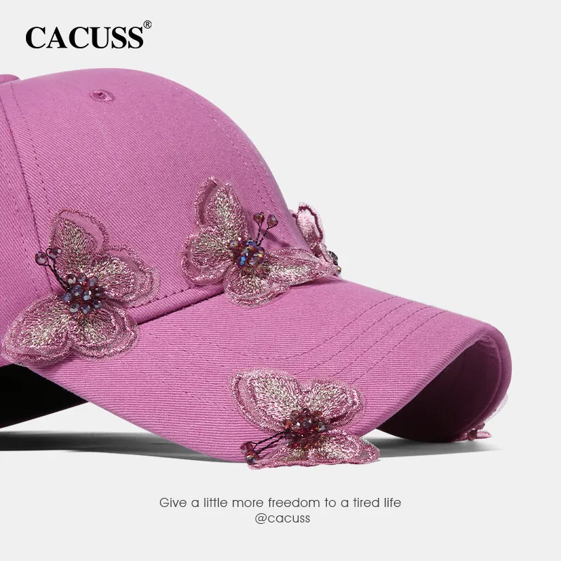 CACUSS Junior Cotton Baseball Caps Women's-5