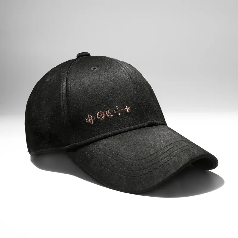CACUSS Junior Suede Baseball Caps Unisex-1