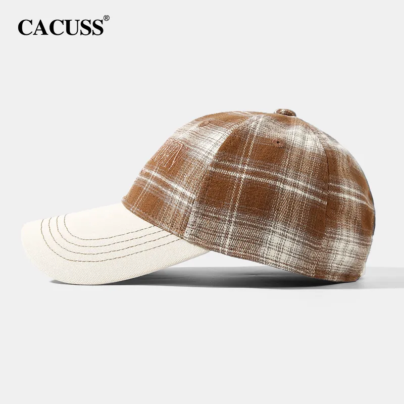 CACUSS Junior Letter Embroidery Casual Baseball Caps Unisex-17