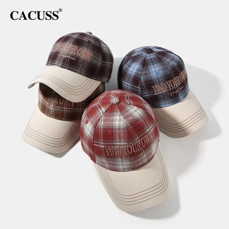 CACUSS Junior Letter Embroidery Casual Baseball Caps Unisex-3