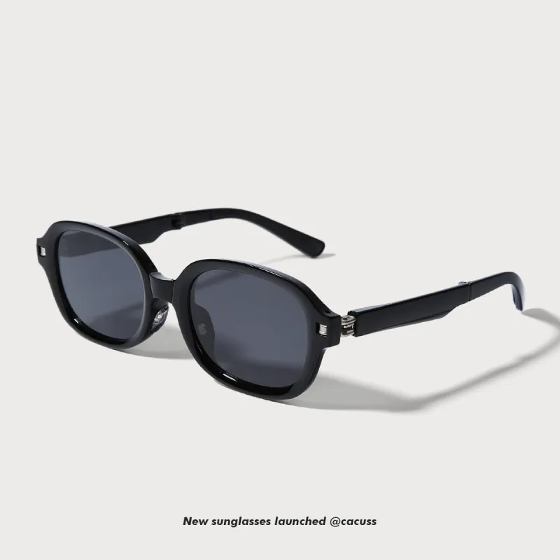 CACUSS Junior TR/Memory Plastic Oval Sunglasses Unisex-10