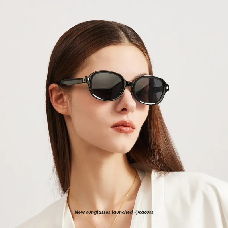 CACUSS Junior TR/Memory Plastic Oval Sunglasses Unisex-7